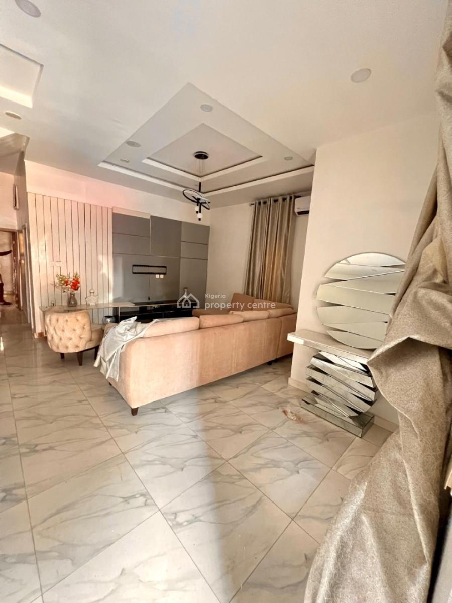 Furnished 4-bedroom Semi-detached Duplex with Bq, Lekki Conservation Centre Opposite Chevron, Lekki, Lagos, Semi-detached Duplex for Rent