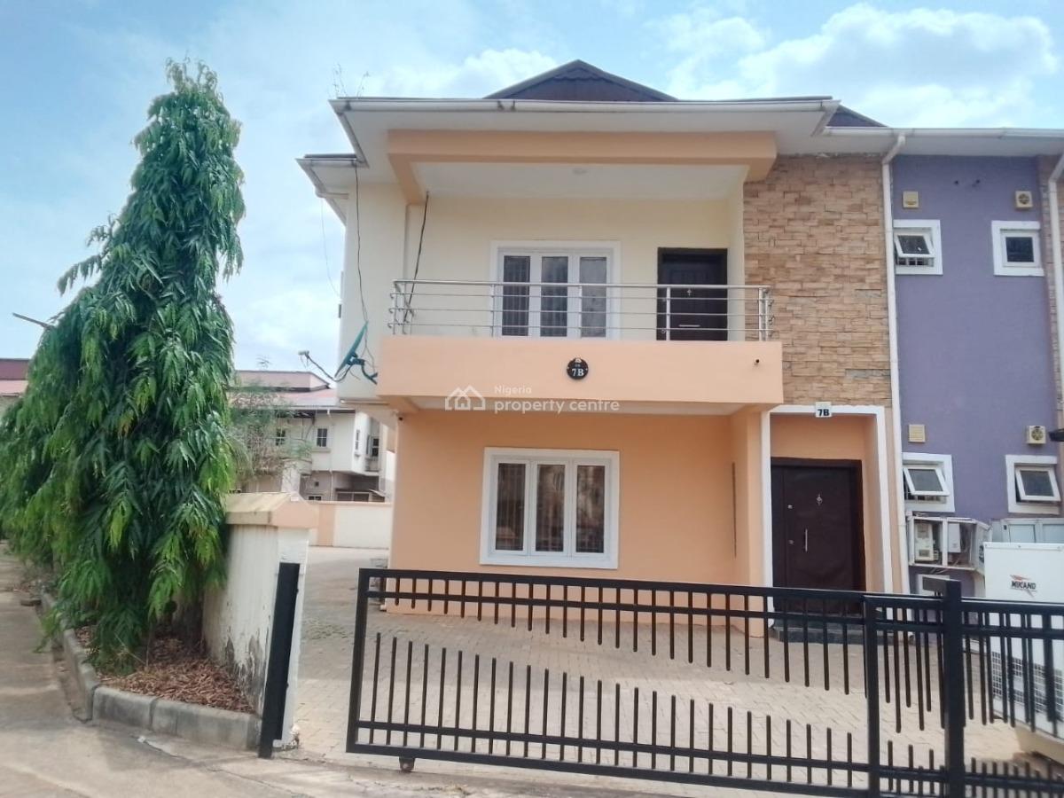 Well-built 4-bedroom Semi-detached House in a Serene Estate, Apo, Abuja, Semi-detached Duplex for Sale