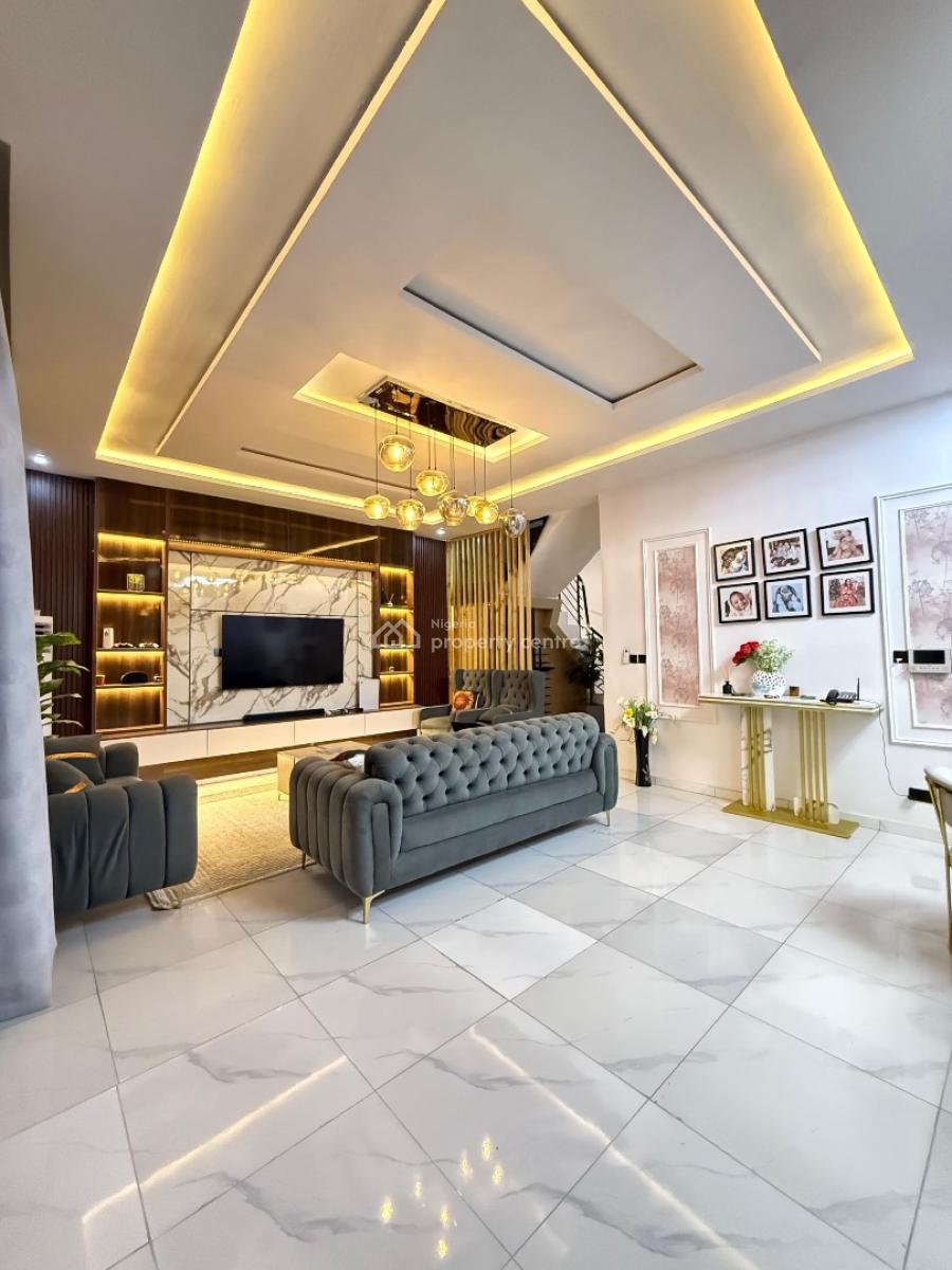 Luxury 4 Bedroom Fully Detached Duplex with Bq, Lekki, Lagos, Semi-detached Duplex for Sale