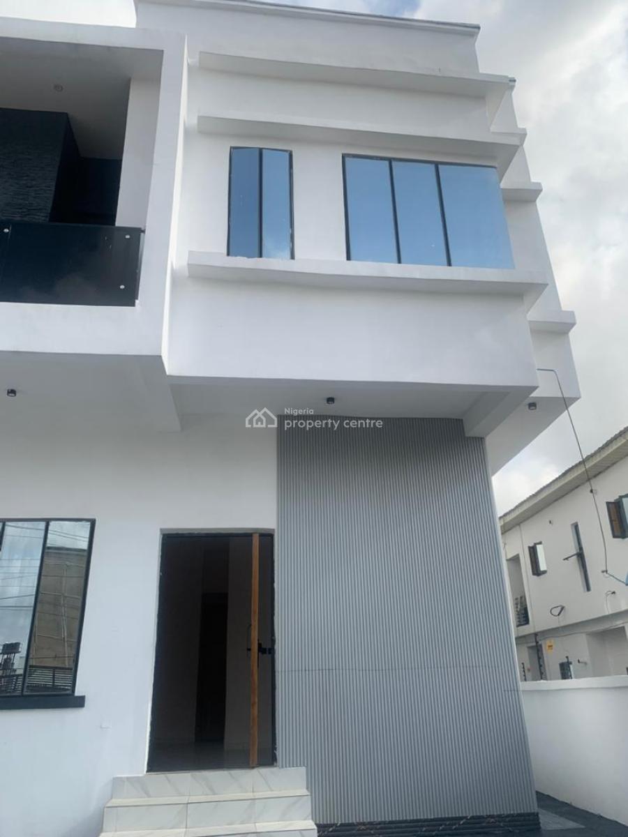 Luxury 5 Bedroom Detached with God Finishing Material & Swimming Pool, Abraham Adesanya, Ajah, Lagos, Detached Duplex for Sale