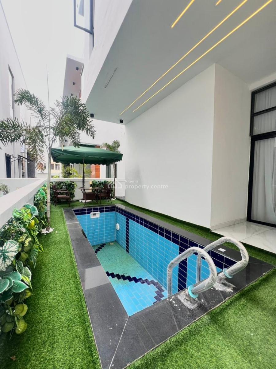 Spacious 5-bedroom Fully Detached House with Bq and Swimming Pool, Lekki Conservative, Lekki, Lagos, Detached Duplex for Sale
