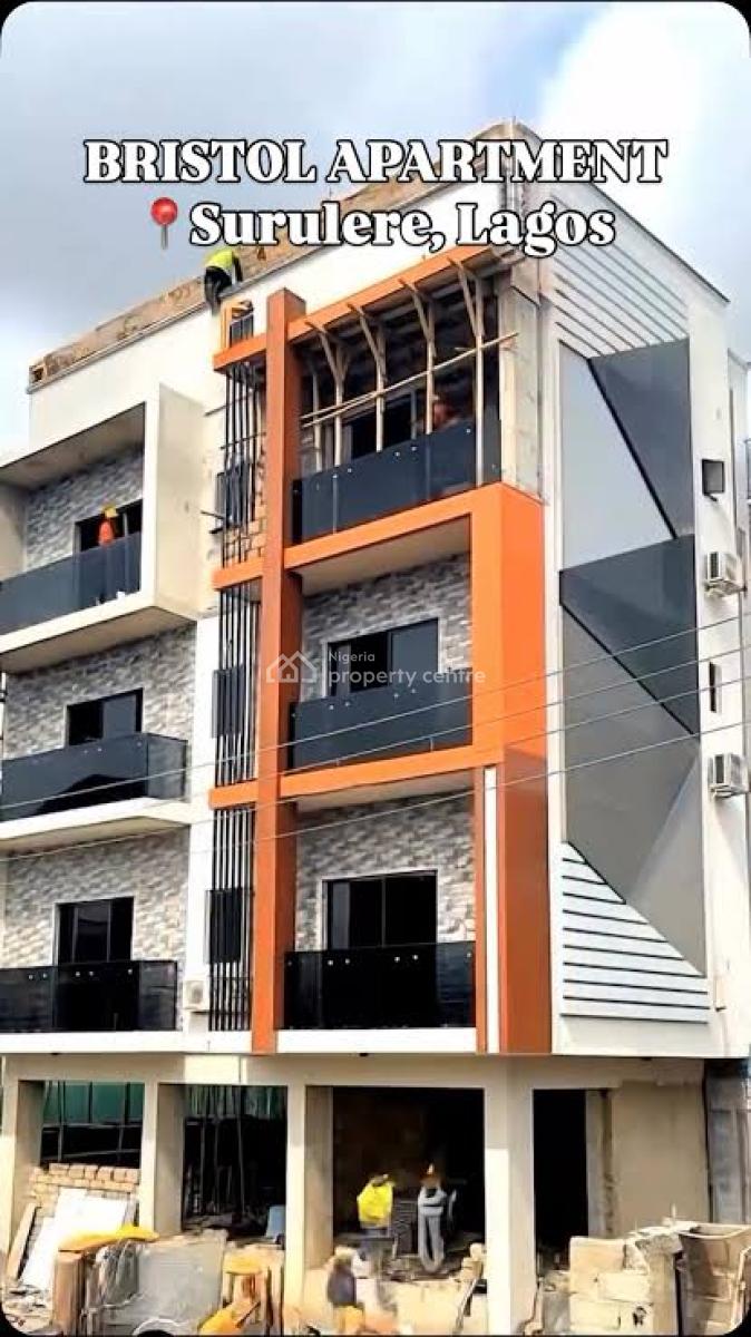 Newly Built Studio Apartment in a Prime Location, Bristol Apartment, 12 Adeosun, Kilo, Surulere, Lagos, Flat / Apartment for Sale
