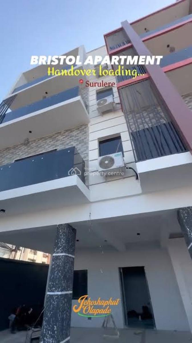 Newly Built Studio Apartment in a Prime Location, Bristol Apartment, 12 Adeosun, Kilo, Surulere, Lagos, Flat / Apartment for Sale