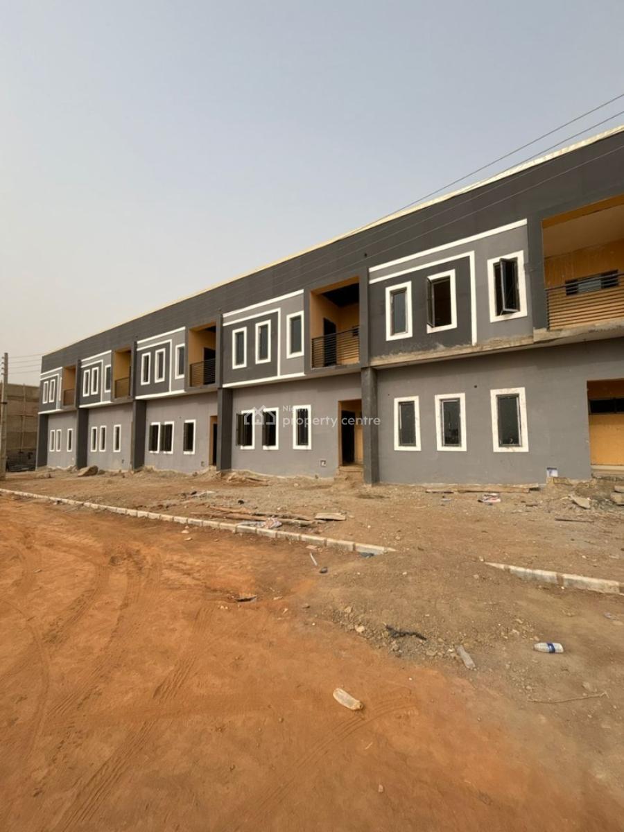 4 Bedroom Semi Finished Terraced Duplexes in Nice Estate, Karsana, Abuja, Terraced Duplex for Sale