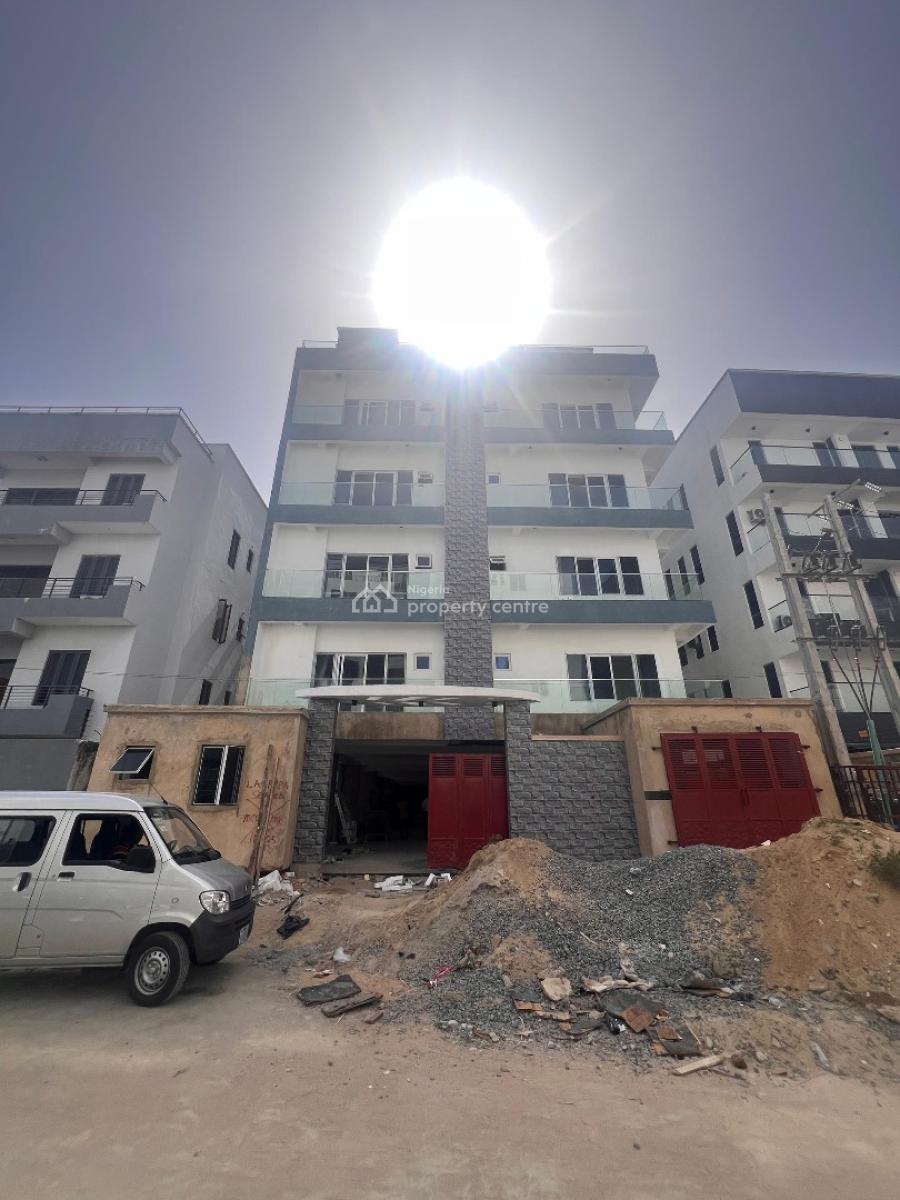 Newly Built 1 Bedroom Apartment with Elevator & Gym, Ikate, Lekki, Lagos, Block of Flats for Sale