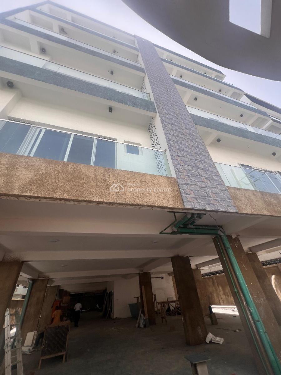 Newly Built 1 Bedroom Apartment with Elevator & Gym, Ikate, Lekki, Lagos, Block of Flats for Sale
