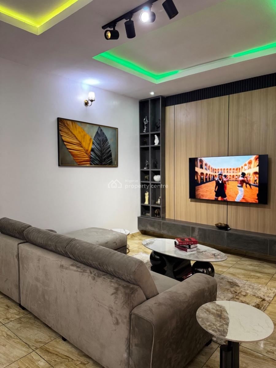 Fully Serviced 1-bedroom with Premium Finish & Smart Tv, Dpkay District Estate, Orchid Road, Lekki, Lagos, Flat / Apartment Short Let