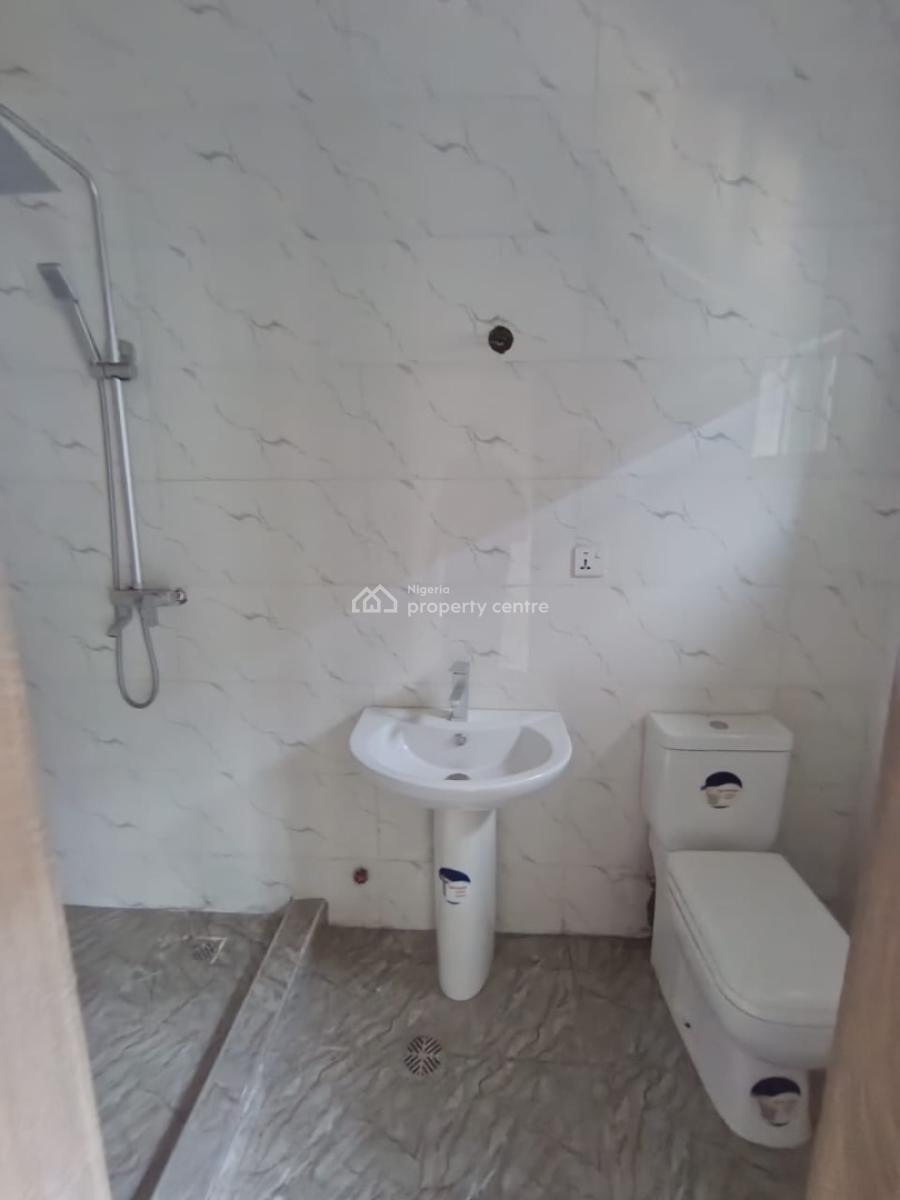 Serviced Luxury 3 Bedrooms Terrace Duplex with Bq, Pool,gym in Estate, Meridian Boulevard Estate, Ajah, Lagos, Terraced Duplex for Rent