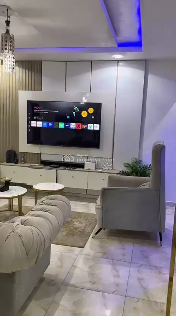 Luxuriously Furnished 3-bedroom Flat, Enl Estate, Guzape District, Abuja, Flat / Apartment for Rent