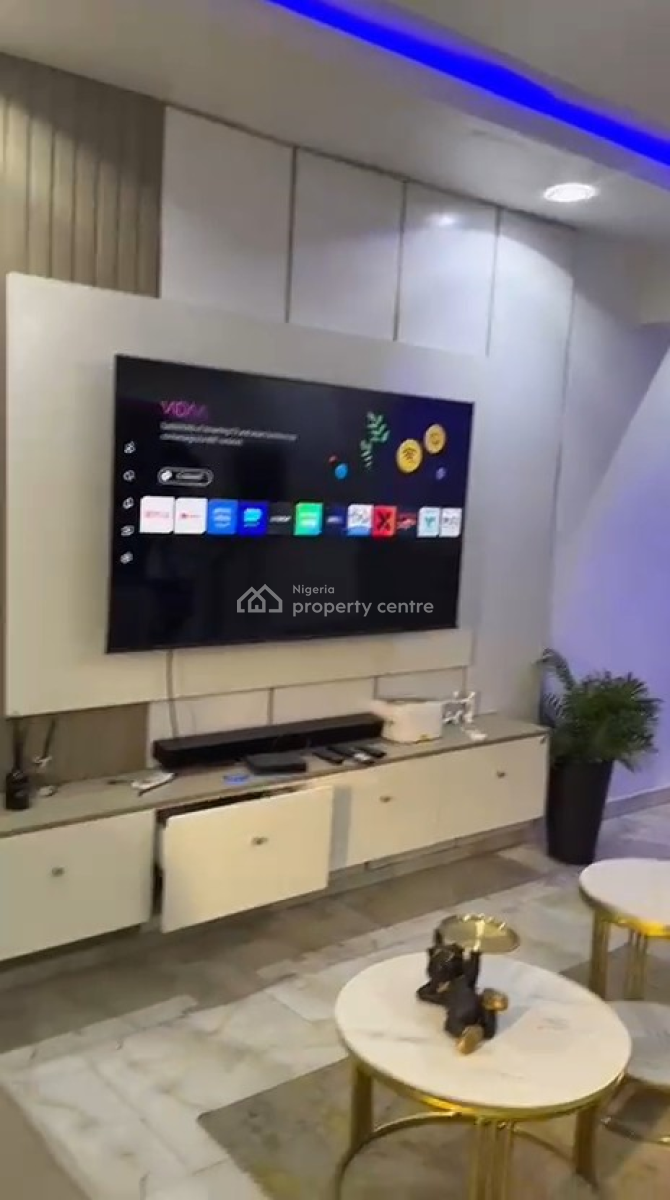 Luxuriously Furnished 3-bedroom Flat, Enl Estate, Guzape District, Abuja, Flat / Apartment for Rent