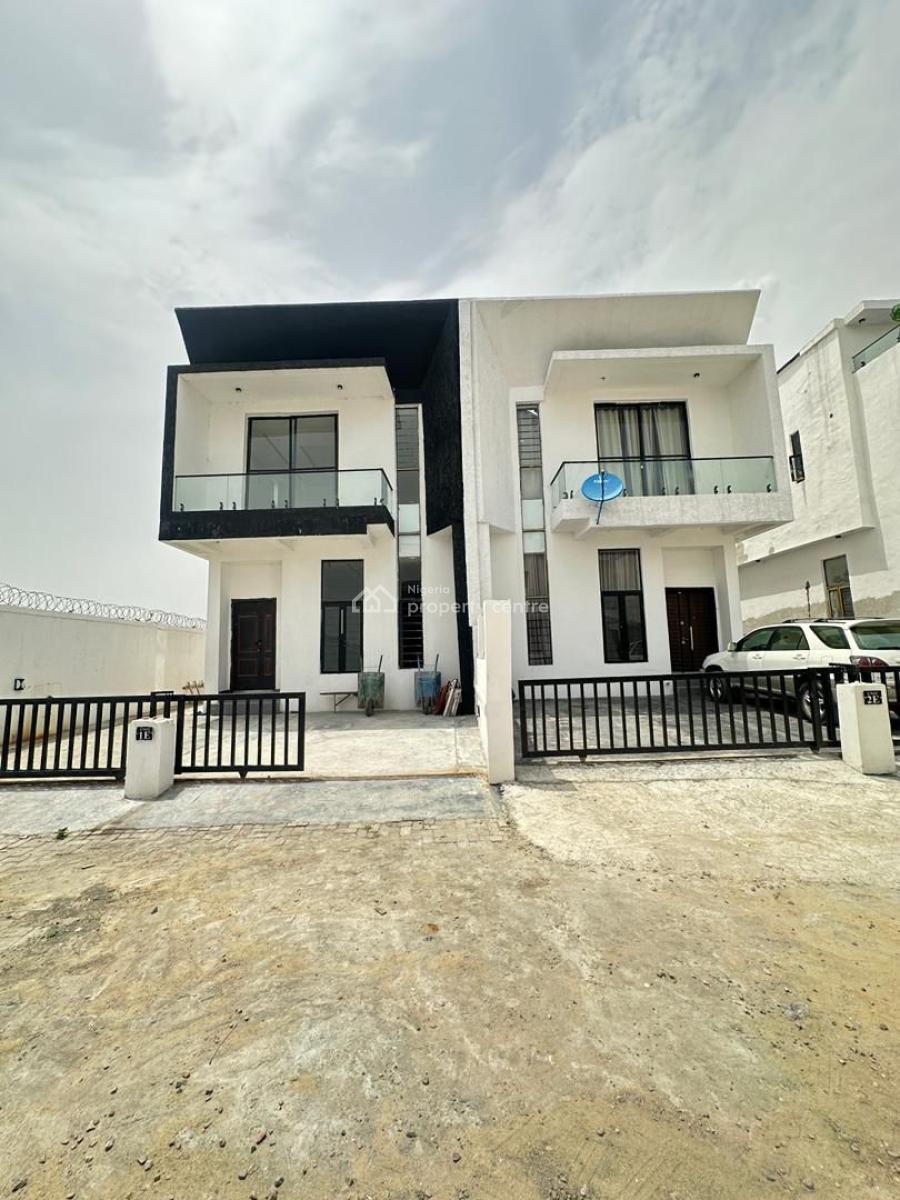 Spacious 4 Bedroom Semi Detached Duplex with Bq, Ajah, Lekki, Lagos, Semi-detached Bungalow for Sale