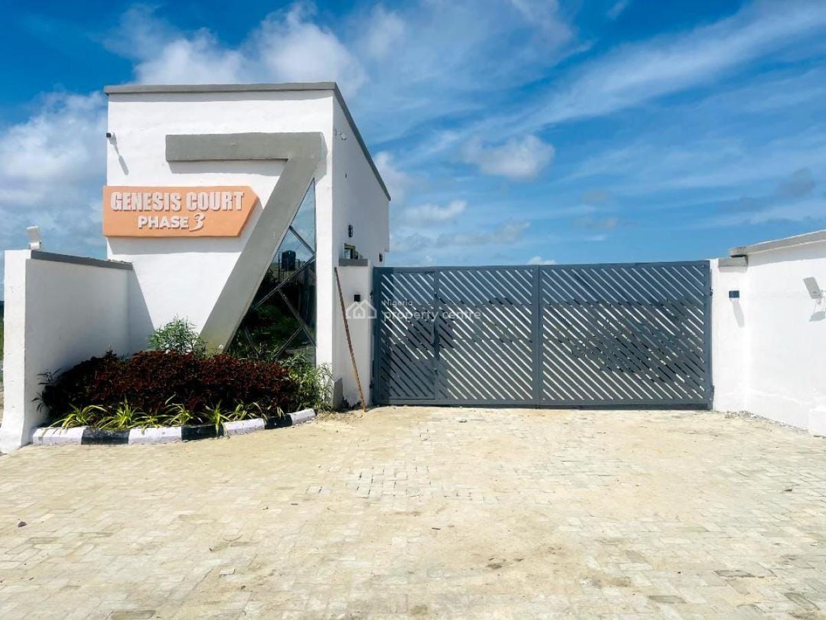 Premium Serviced Plots of Land in a Fully Developed Gated Estate, Genesis Court Phase 3 Estate/ Off General Paint Road, Ajah, Lagos, Residential Land for Sale