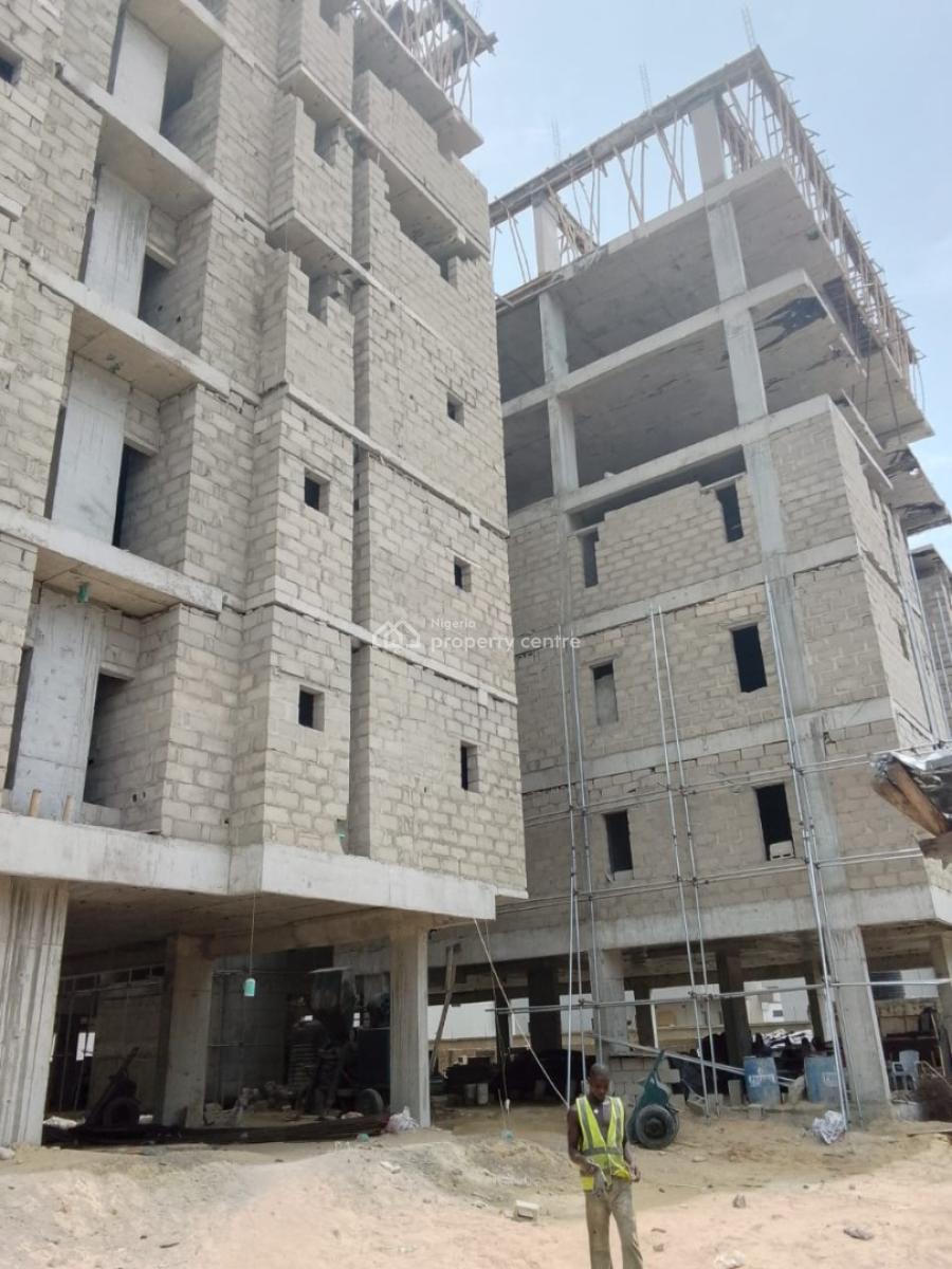 2 Bedroom Luxury Apartments Carcass, Freedom Way, Lekki Phase 1, Lekki, Lagos, Flat / Apartment for Sale