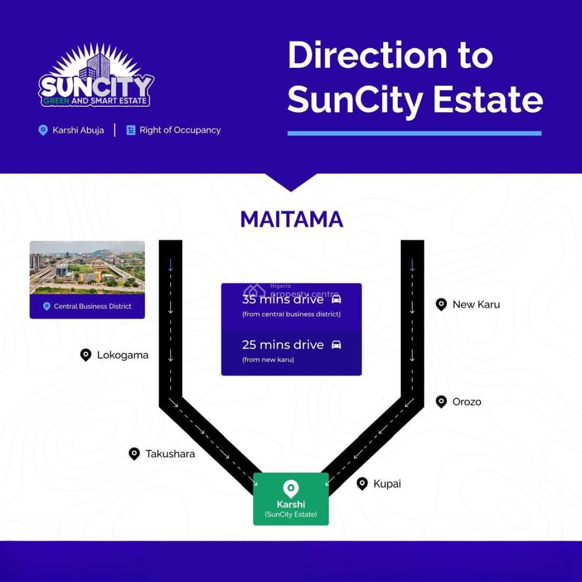 Affordable Plots of Land, Suncity Green and Smart Estate, Karshi, Abuja, Residential Land for Sale