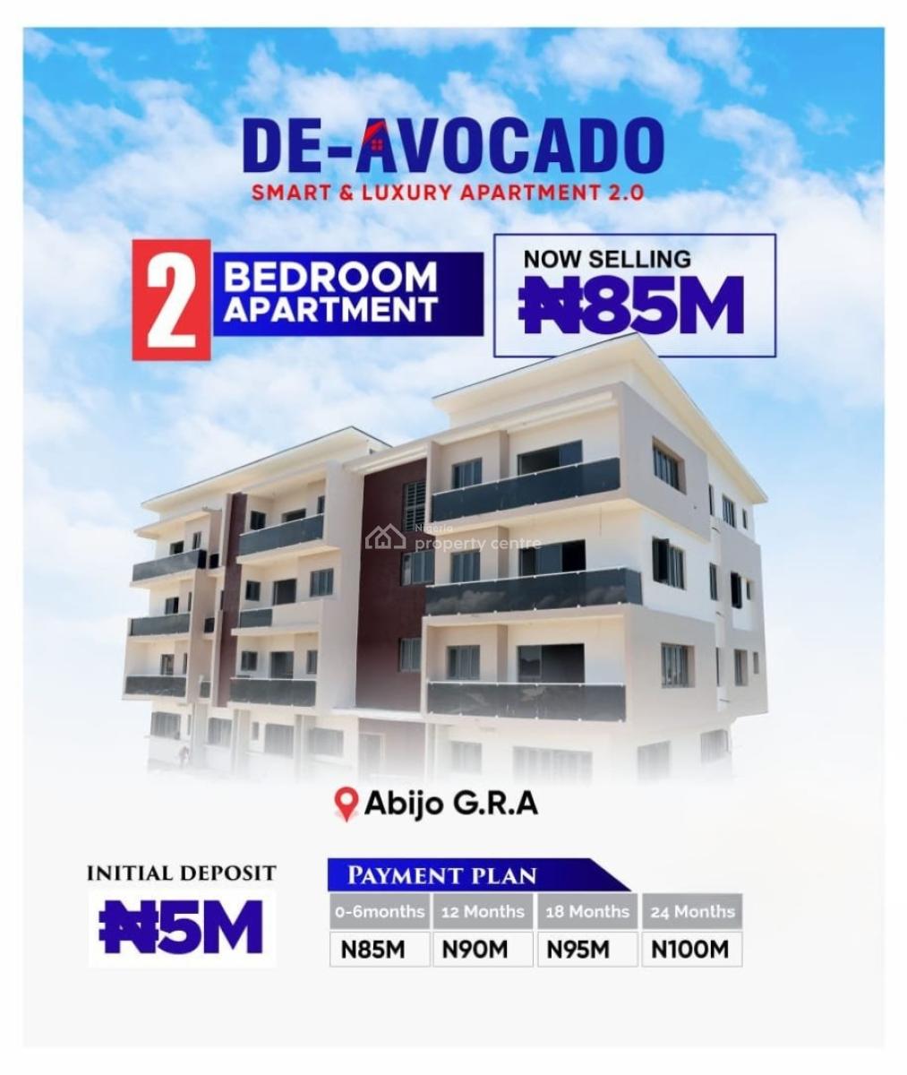 Luxury Smart Apartments with State-of-the-art Finishing, De Avocado Smart and Luxury Homes 2.0, Abijo, Lekki, Lagos, Block of Flats for Sale