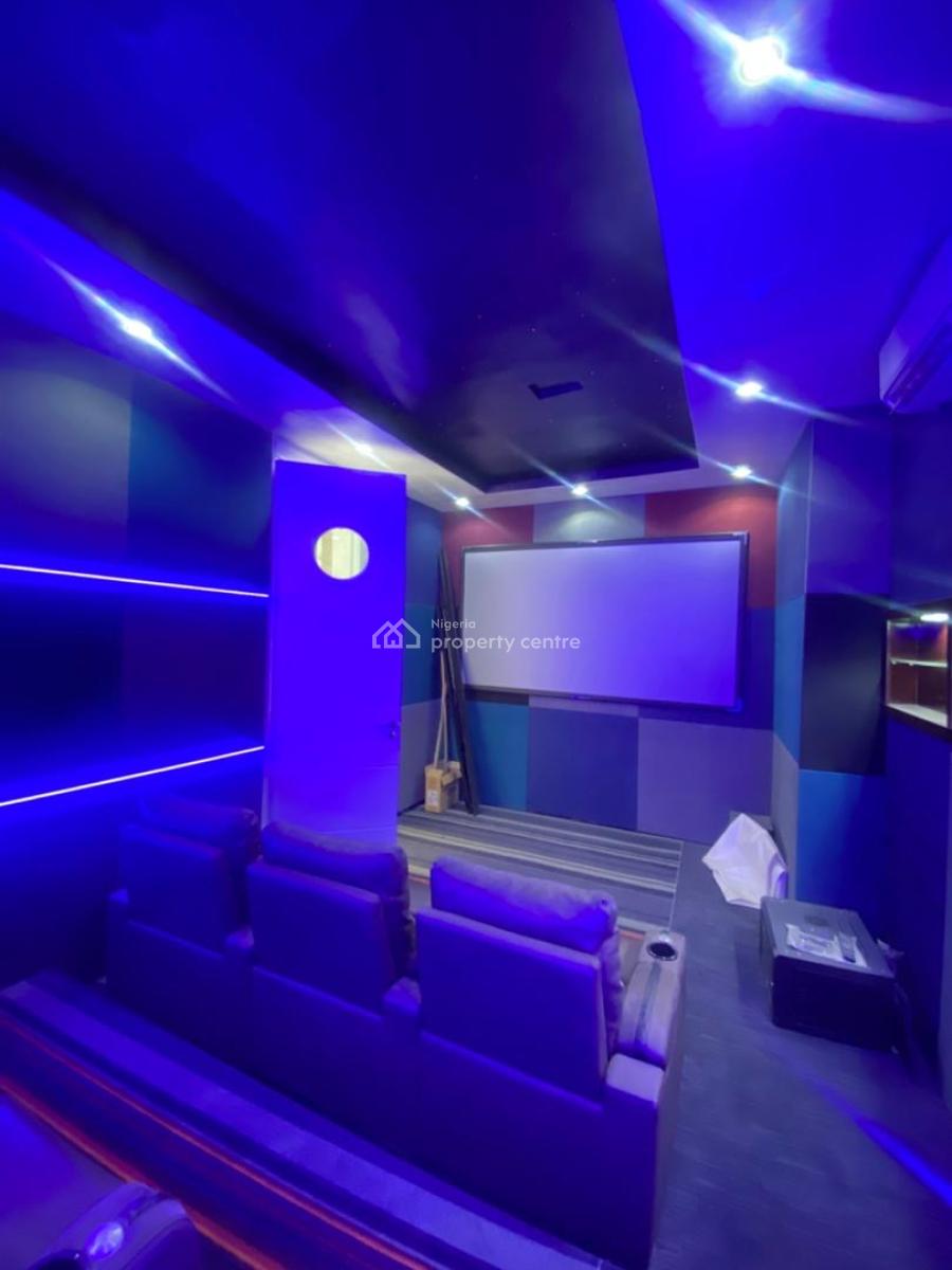 Modern Luxury 5 Bedroom Detached Duplex with a Bq, Pool, Cinema, & Gym, Osapa, Lekki, Lagos, Detached Duplex for Sale