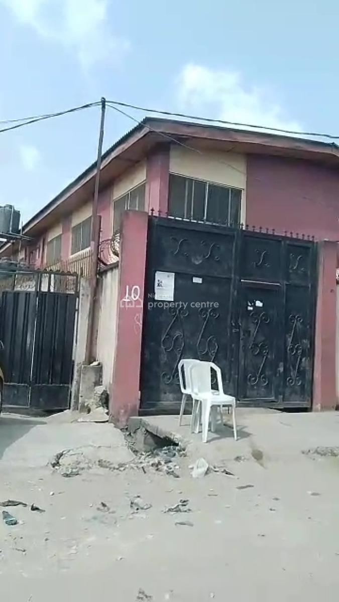 Solid Storey Building, Bariga, Shomolu, Lagos, Block of Flats for Sale