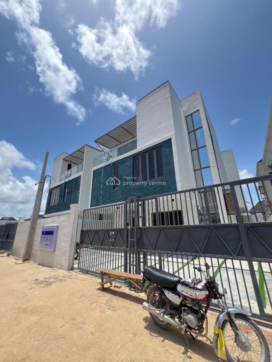 4 Bedroom Semi Detached & Bq, Ikota, Lekki, Lagos, Semi-detached Duplex for Sale