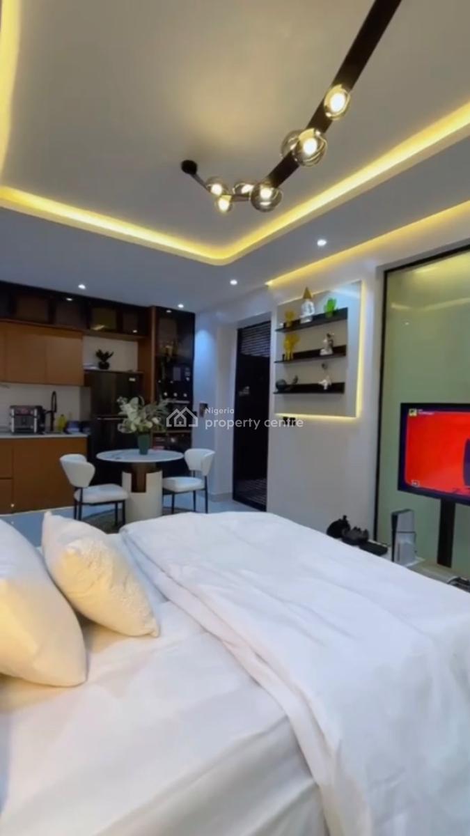 Chic 1 Bedroom Studio Apartment Is Available for Booking, Ikate, Lekki, Lagos, Mini Flat (room and Parlour) Short Let