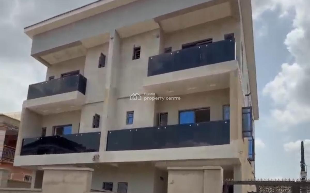4 Bedroom Semi Detached Duplex in an Estate and Serene Neighborhood, Off College Road, Ogba, Ikeja, Lagos, Semi-detached Duplex for Sale