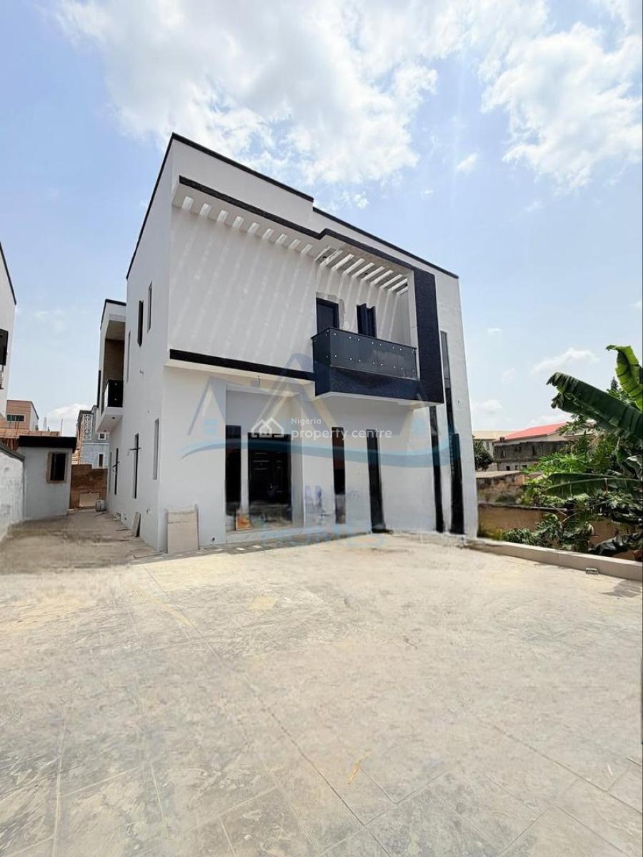Newly Built 5 Bedroom Detached Duplex with Bq in Elite Estate, Omole Phase 1, Ikeja, Lagos, Detached Duplex for Sale