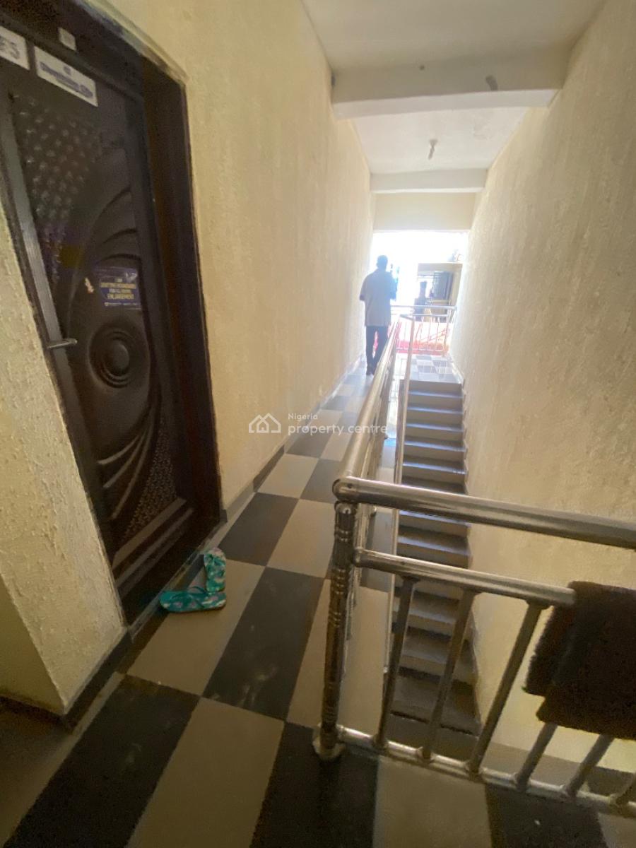 Massively Spacious Room Self Contained ( Upstairs) in a Call to Access, Miracle Estate, By Aptech, Sangotedo, Ajah, Lagos, Self Contain (single Rooms) for Rent