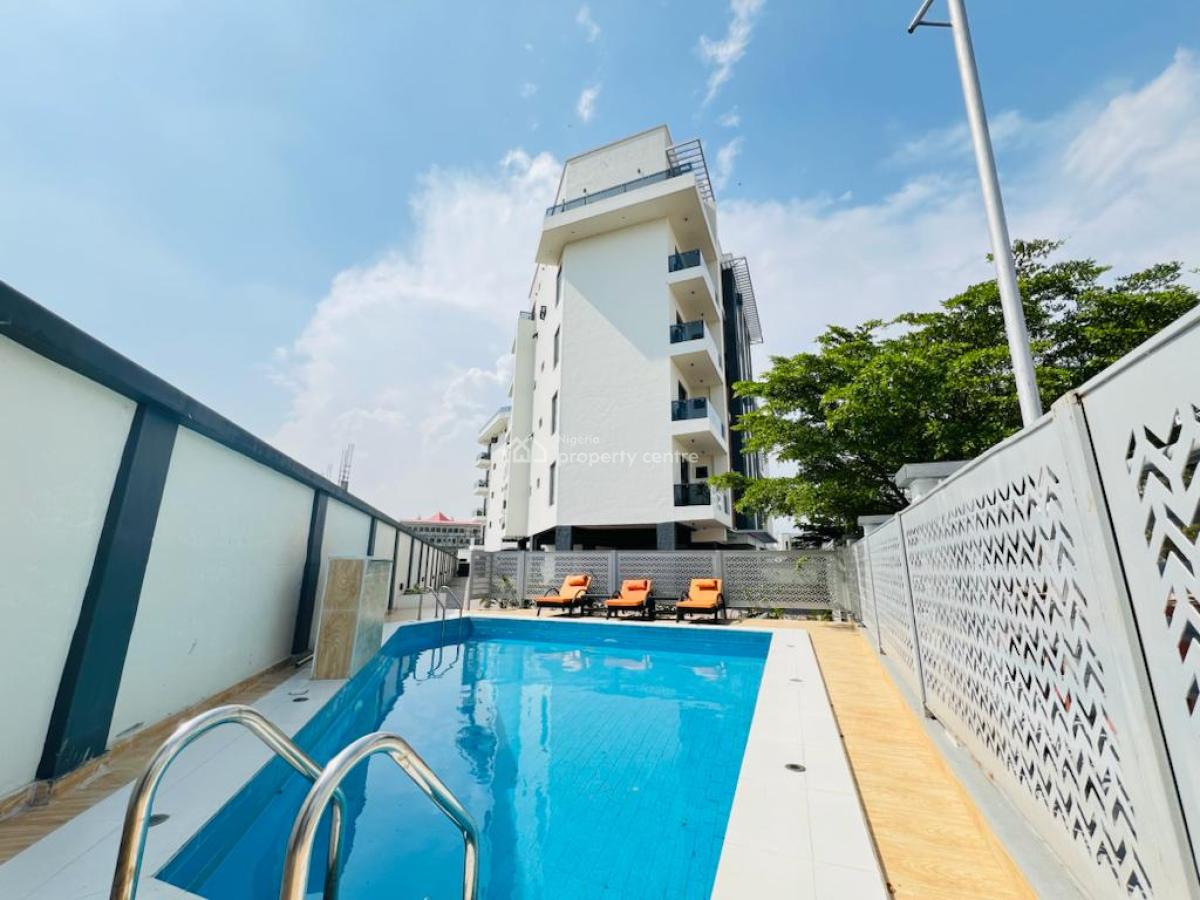 2 Bedroom Flat Fully Furnished  Gym Pool  Rooftop Terrace  86 Inches T, Periwinkle Estate, Lekki Phase 1, Lekki, Lagos, Flat / Apartment for Sale