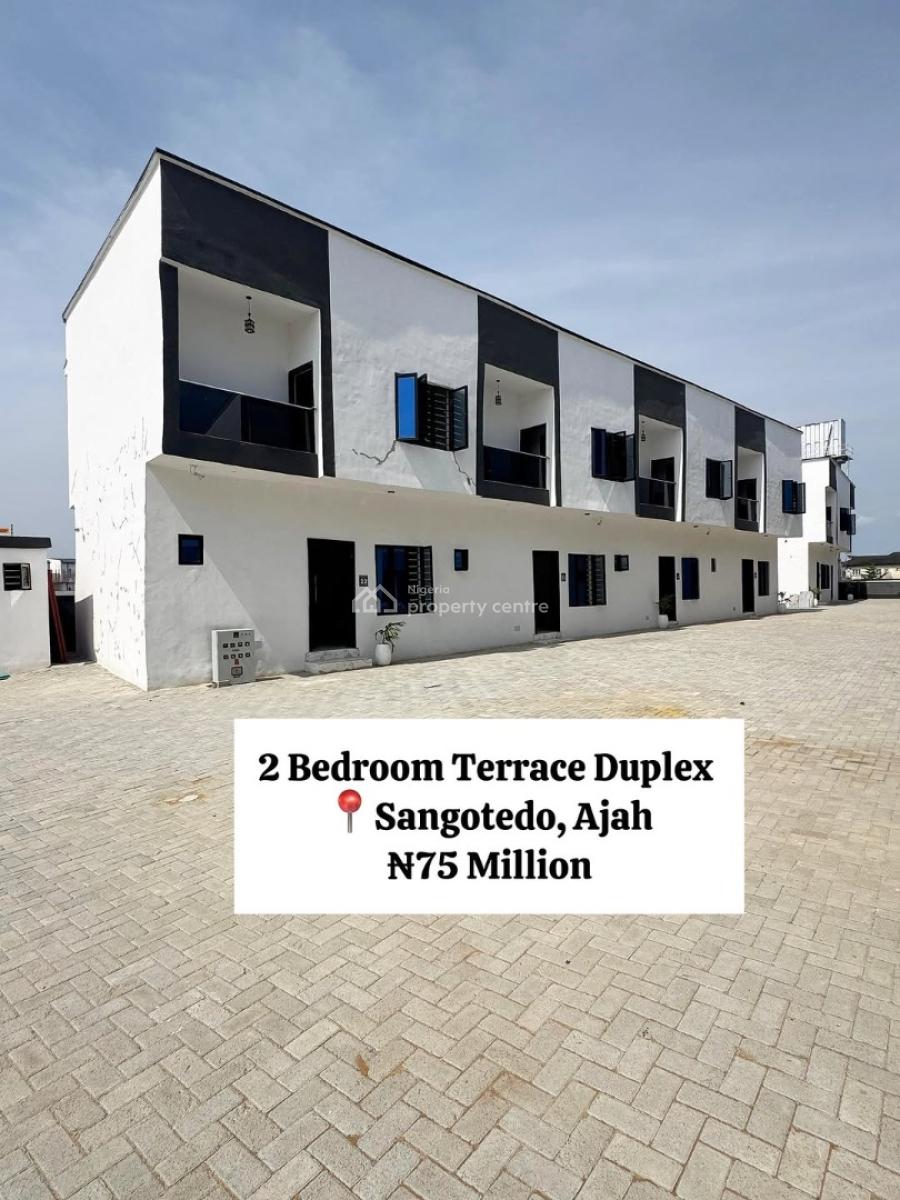 Luxurious 2 Bedroom, Sangotedo, Ajah, Lagos, Flat / Apartment for Sale
