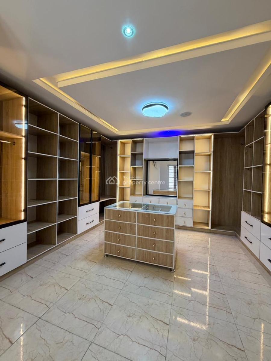 Well Crafted 5 Bedroom Detached Duplex with a Cinema, Bq, & a Pool, Chevron, Lekki, Lagos, Detached Duplex for Sale