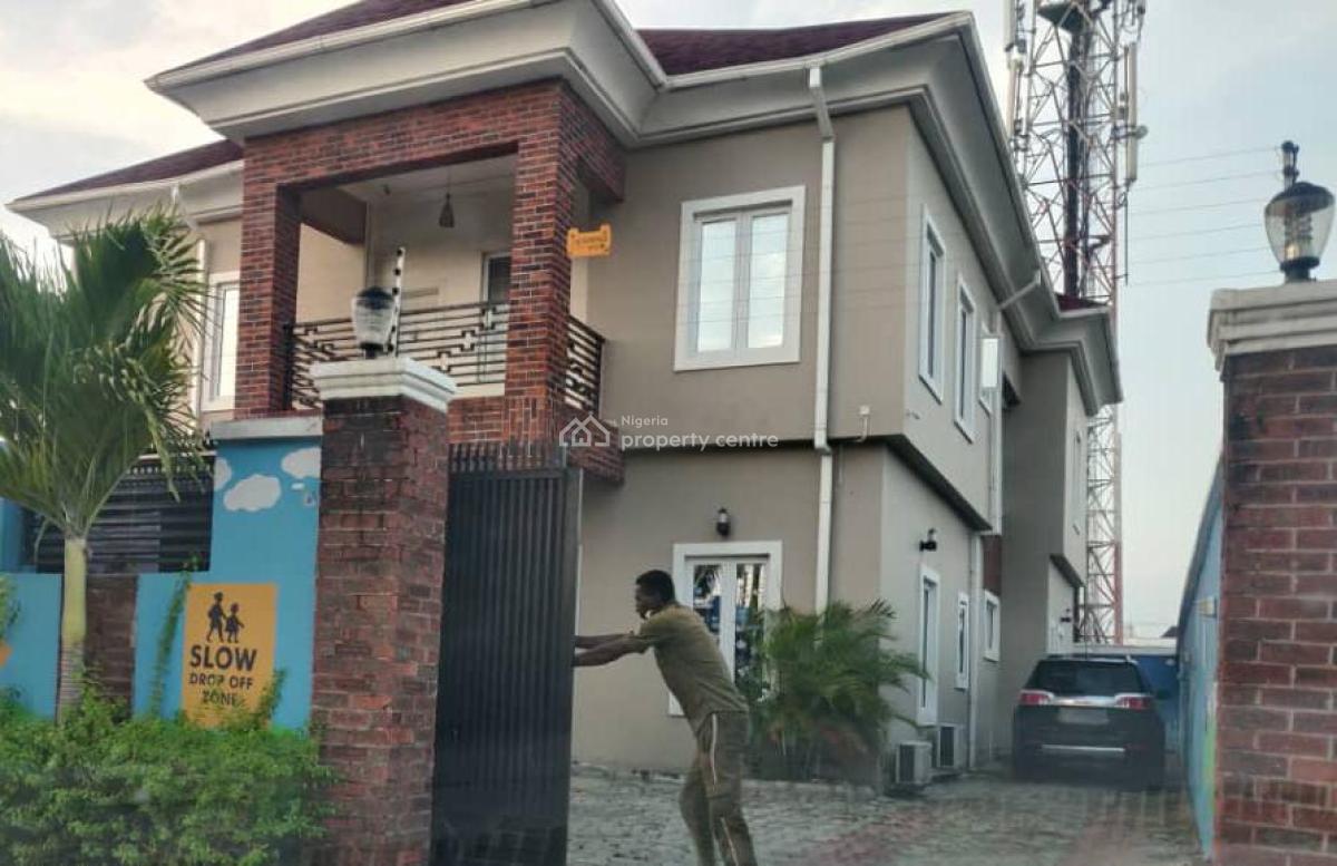 Commercial Massive 5 Bedroom Big Compound, Bq Security House, Ikate Elegushi, Lekki, Lagos, Detached Duplex for Rent