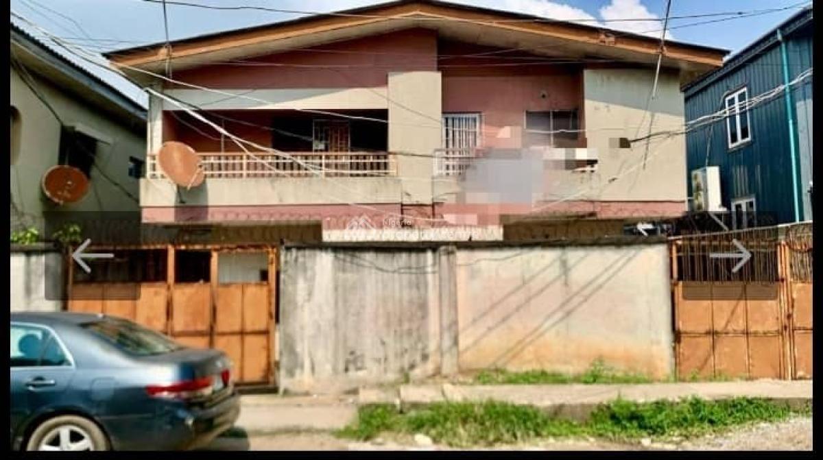 Demolishable Building Comprising 2 Wings of 4 Bedroom Duplex and Bq, Alagomeji, Yaba, Lagos, Detached Duplex for Sale