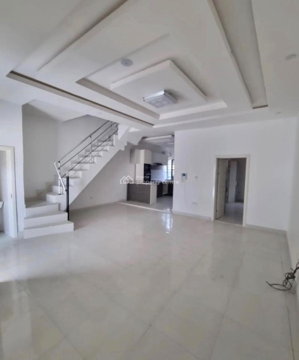 4 Bedroom Terrace Duplex (corner Unit), Calypso Court, Inside Lekki Palm City Estate, Ado Road,, Ajah, Lagos, Terraced Duplex for Rent