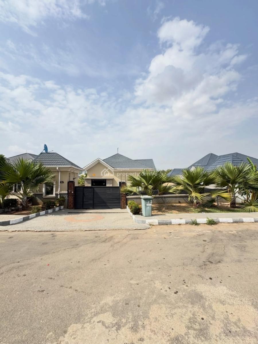 Furnished 3 Bedroom Bungalow with 2 Room Bq Swimming Pool, Suncity Estate, Galadimawa, Abuja, Detached Bungalow for Rent