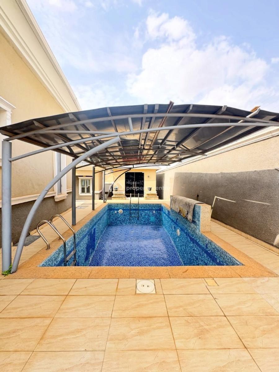 Furnished 3 Bedroom Bungalow with 2 Room Bq Swimming Pool, Suncity Estate, Galadimawa, Abuja, Detached Bungalow for Rent