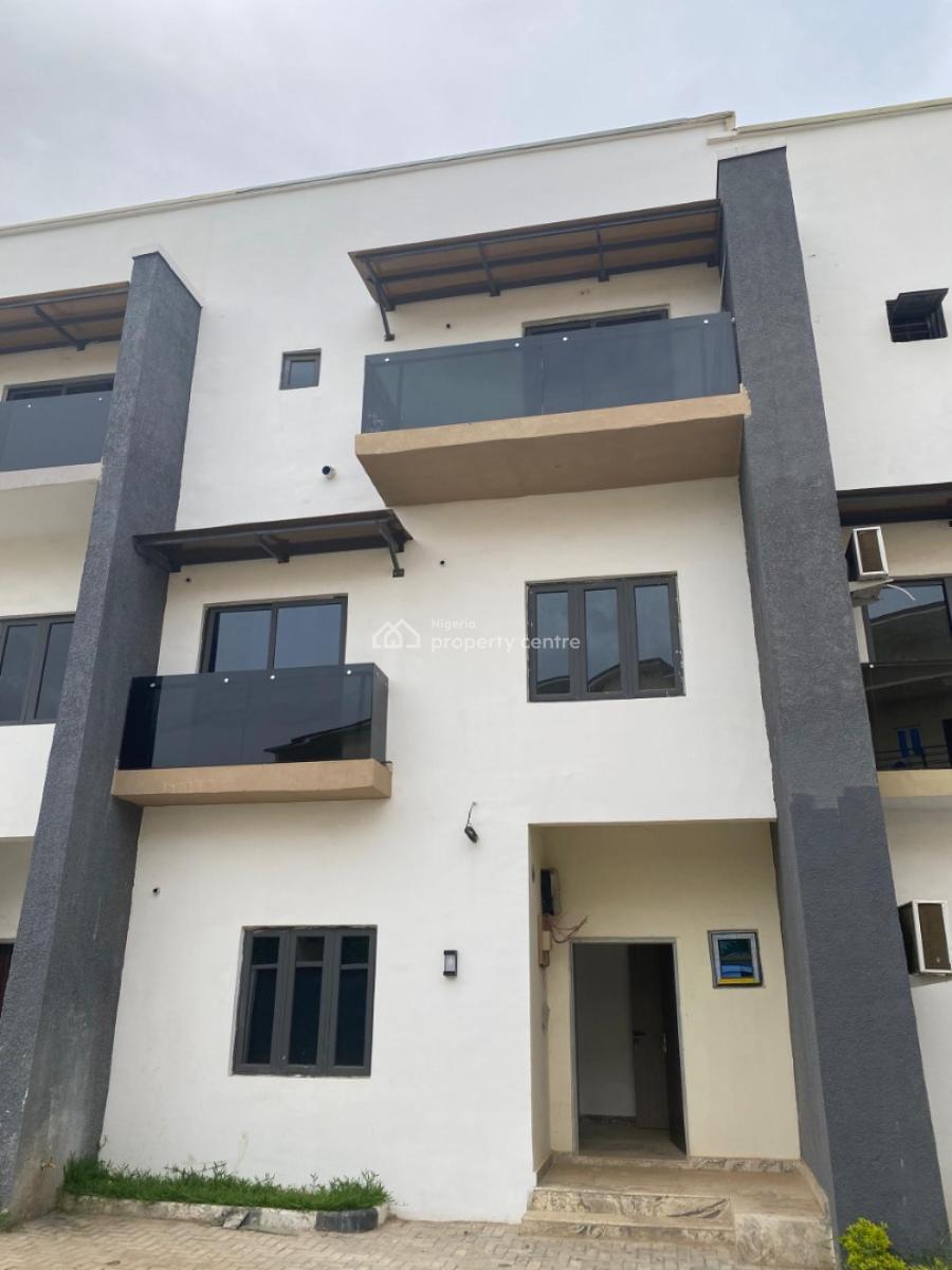 Newly Built 4 Bedroom Terrace Duplex with an Attached Bq, Gudab Estate, Life Camp, Abuja, Terraced Duplex for Rent