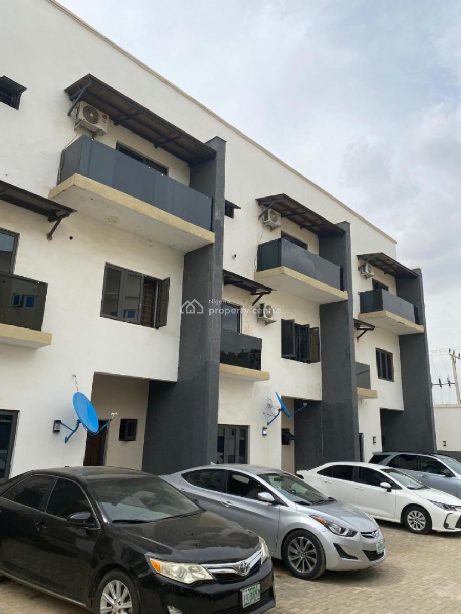 Newly Built 4 Bedroom Terrace Duplex with an Attached Bq, Gudab Estate, Life Camp, Abuja, Terraced Duplex for Rent