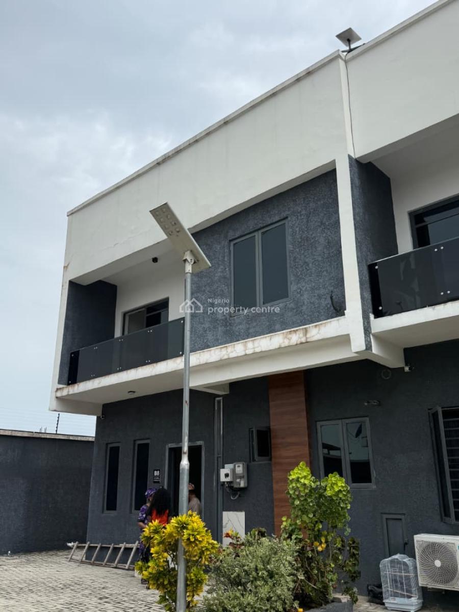 Fancy Brand New Serviced 2bedroom Terrace Duplex with 3kva Inverter, Abraham Adesanya, Ajah, Lagos, Terraced Duplex for Rent