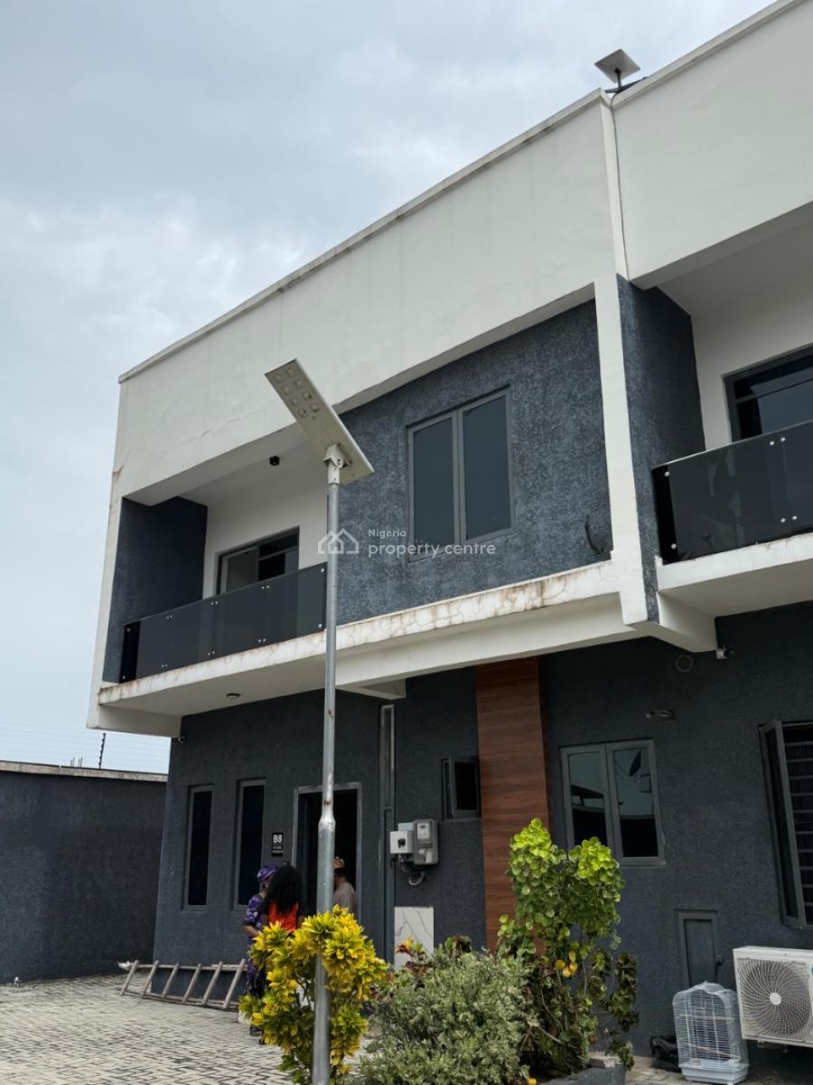 Fancy Brand New Serviced 2bedroom Terrace Duplex with 3kva Inverter, Abraham Adesanya, Ajah, Lagos, Terraced Duplex for Rent