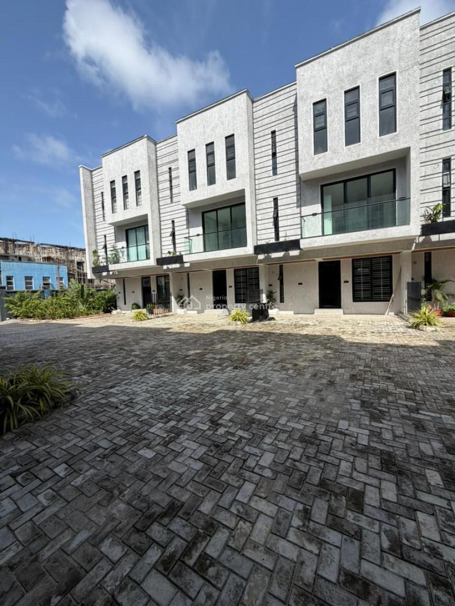 One of a Kind 4 Bedroom Terrace with Bq, Ikate, Lekki, Lagos, Terraced Duplex for Sale