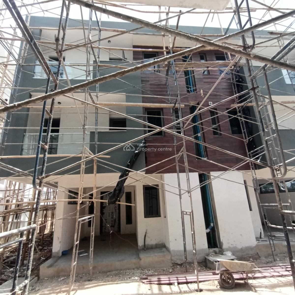 Newly Built 4 Bedroom Terrace Duplex with Bq, Palmgrove, Ilupeju, Lagos, Terraced Duplex for Rent