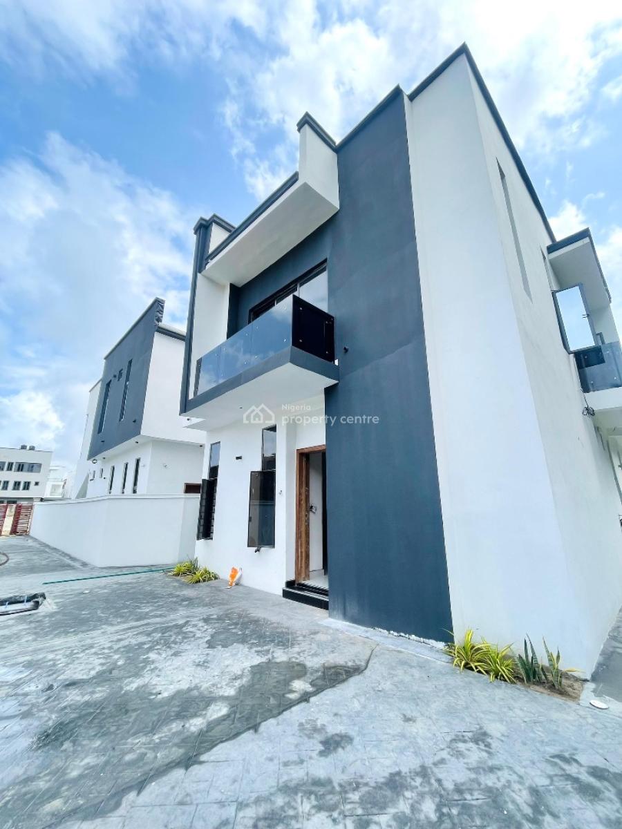 4bed 4bath4cars  Fully Detached Duplex with Bq, Chevron Tollgate, Lekki, Lagos, Detached Duplex for Sale