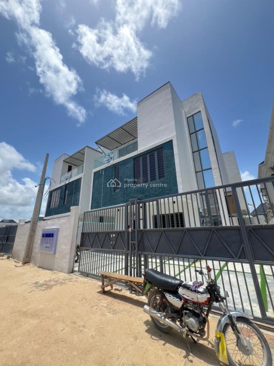 4 Bedroom Semi Detached Duplex with Bq, 4 Bedroom Semi Detached Duplex with Bq, Ologolo, Lekki, Lagos, Semi-detached Duplex for Sale