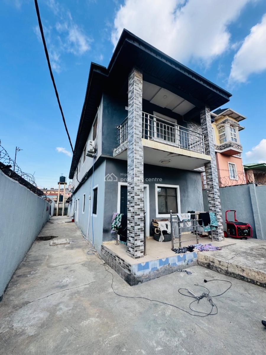 Fairly Used 2 Units of 3 Bed,2 Units of 2bed, 1 Unit of 1bedroom, Ogba, Ikeja, Lagos, Block of Flats for Sale