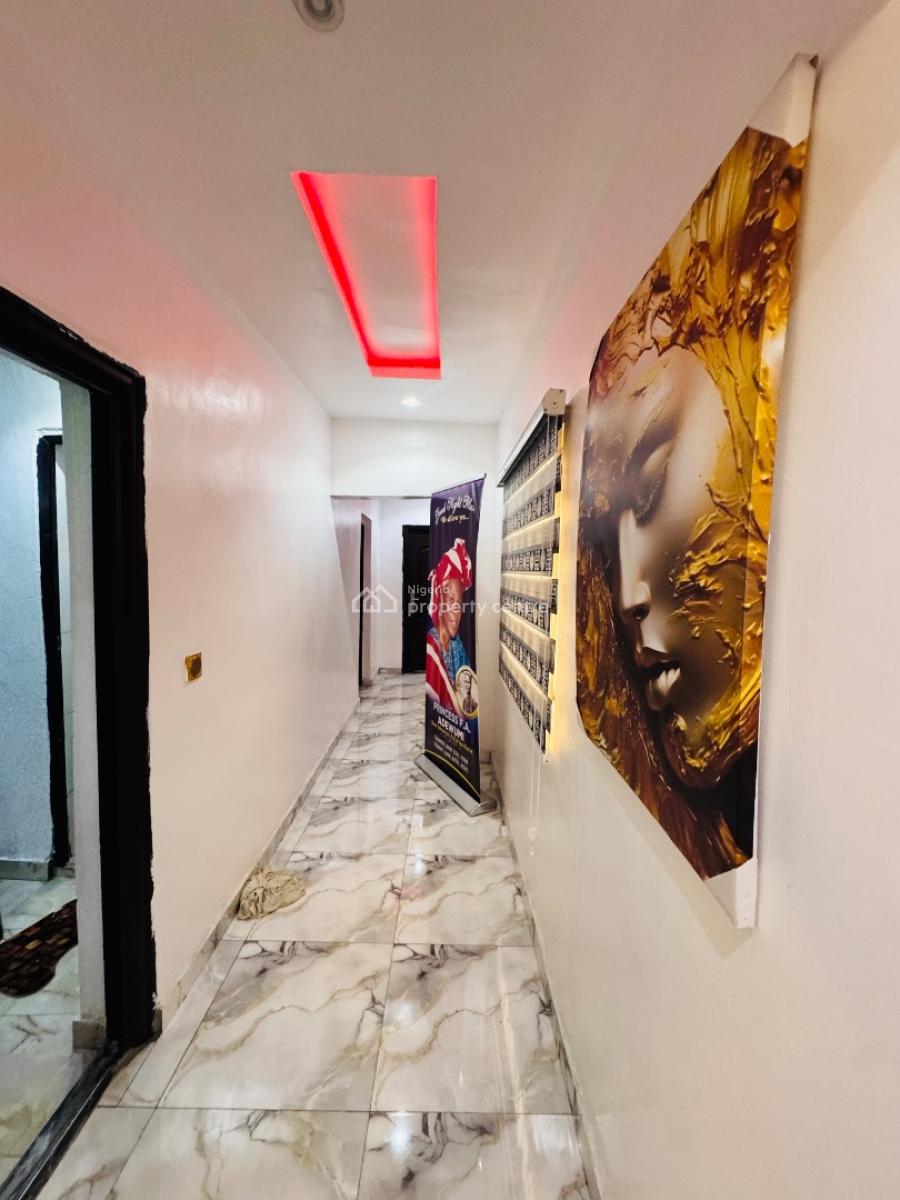 Fairly Used 2 Units of 3 Bed,2 Units of 2bed, 1 Unit of 1bedroom, Ogba, Ikeja, Lagos, Block of Flats for Sale