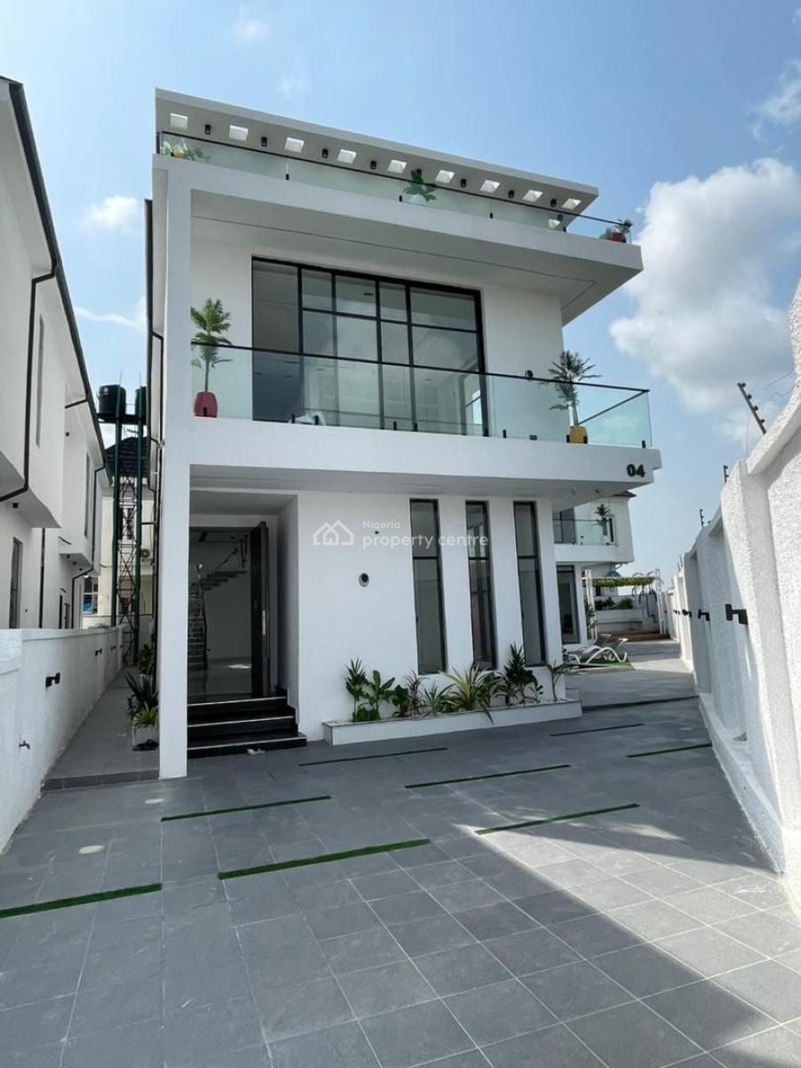 5bedroom Detached with Pool, Cinema and Bq, Chevron, Lekki, Lagos, Detached Duplex for Sale
