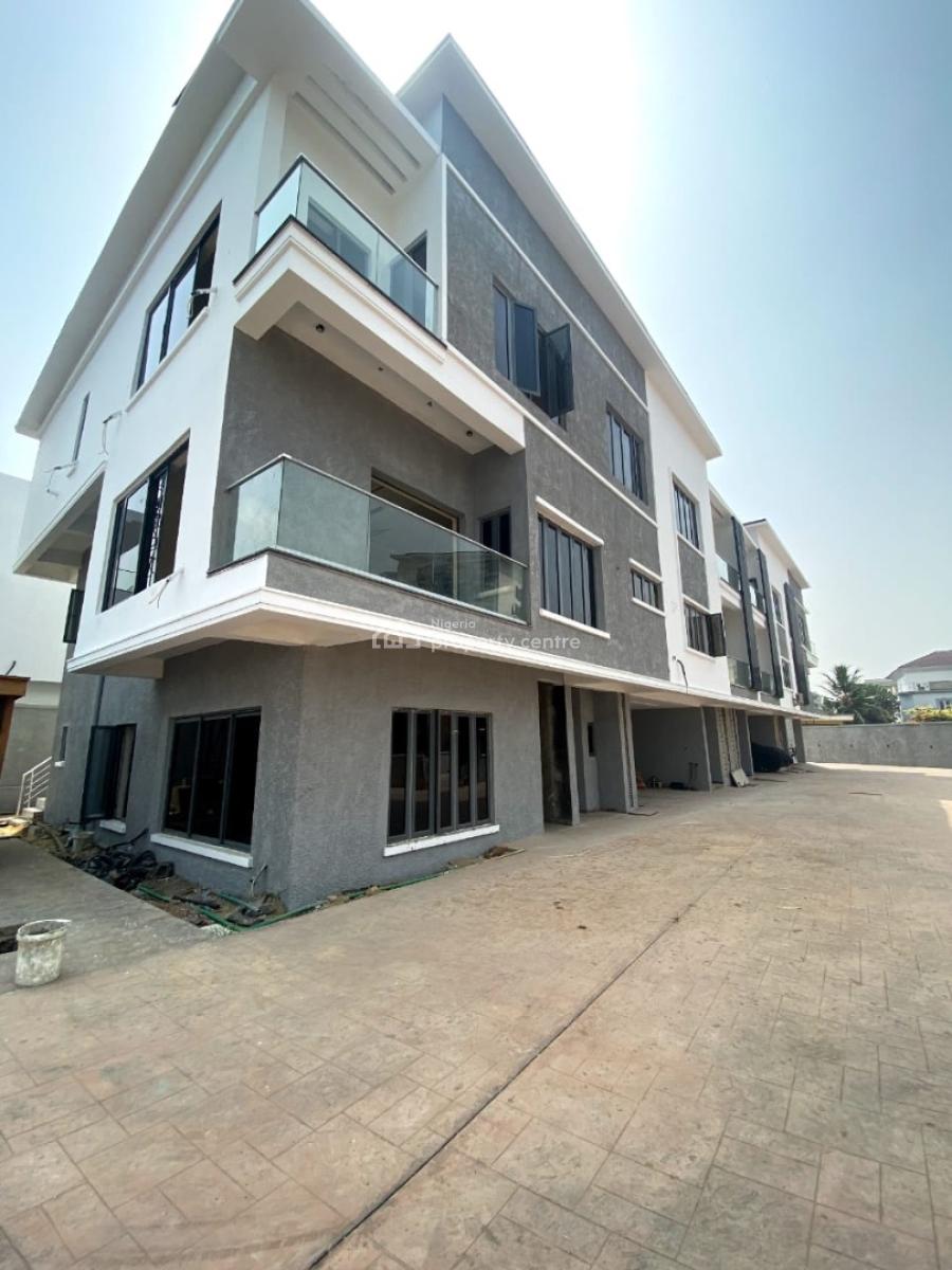 Luxury 4 Bedroom Terrace with Excellent Finishing, Banana Island, Ikoyi, Lagos, Terraced Duplex for Rent
