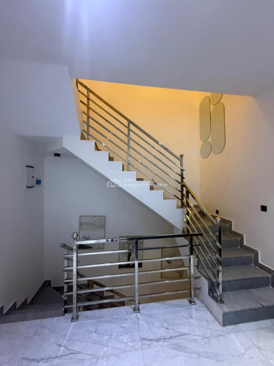 Standard 4 Bedroom Terrace Fully Furnished Duplex, Tarred Road, Gaduwa, Abuja, Terraced Duplex for Sale