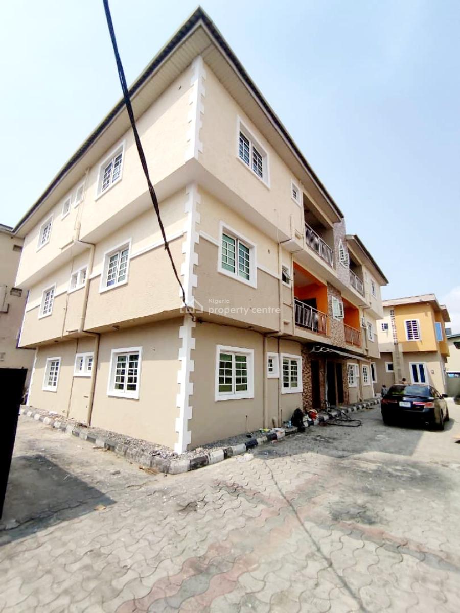 Standard 2 Bedroom Flat Upstairs, Osapa London Estate, Osapa, Lekki, Lagos, Flat / Apartment for Rent