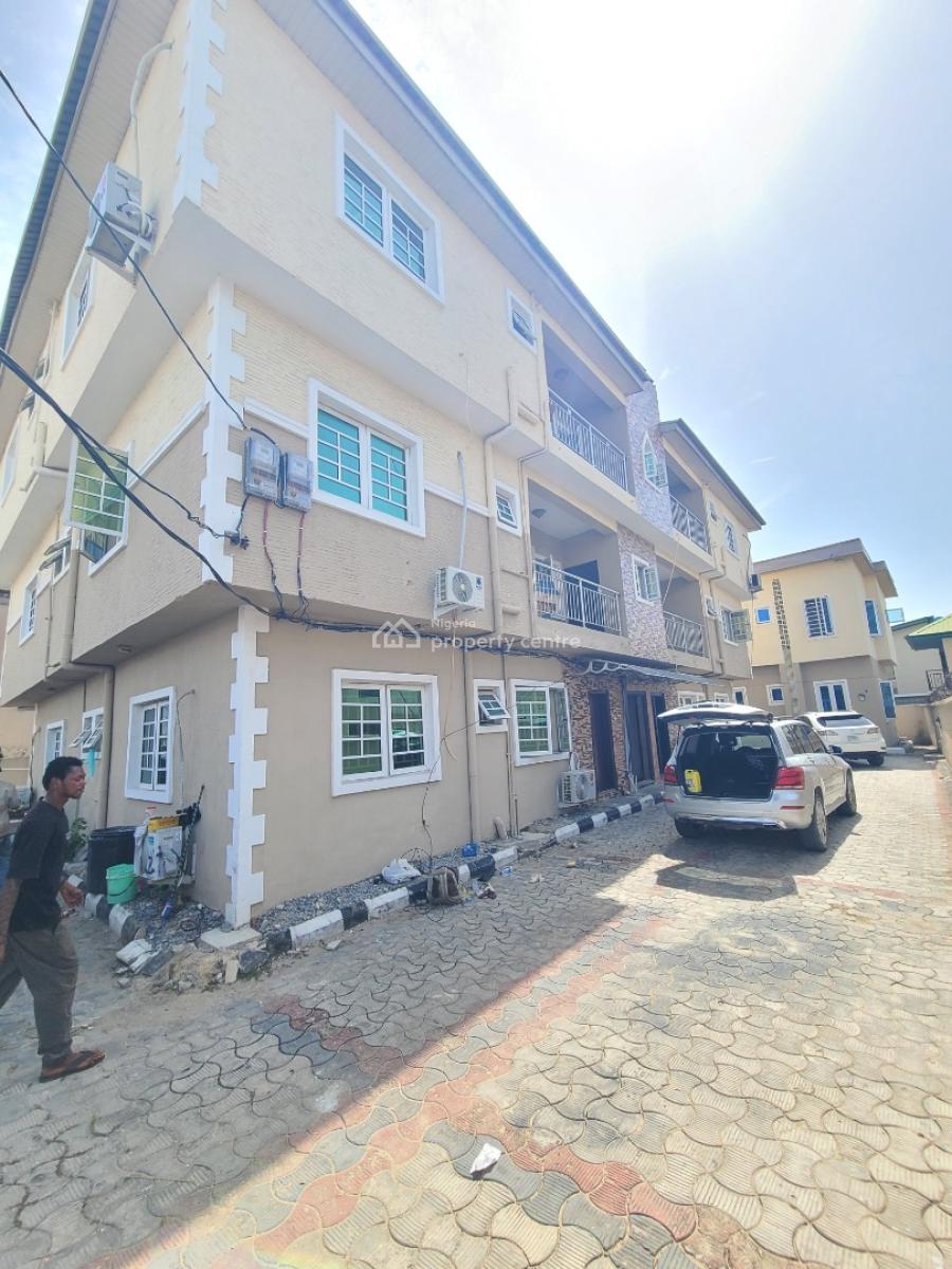 Standard 2 Bedroom Flat Upstairs, Osapa London Estate, Osapa, Lekki, Lagos, Flat / Apartment for Rent