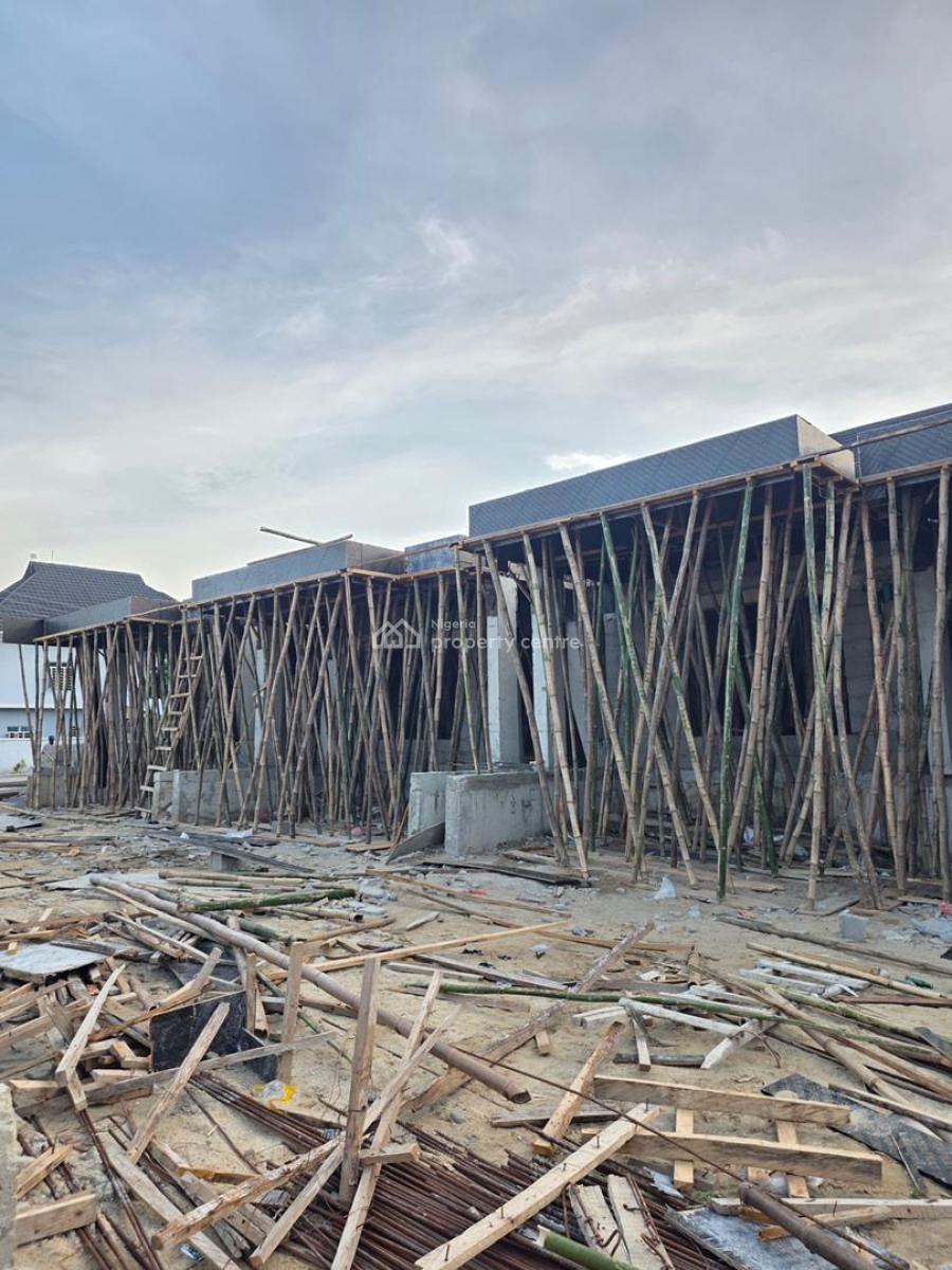 3 Bedroom Terrace + Studio Apartment Beside Atican Beach Resort, Atican Beach View Estate, The Charterhouse Lagos, Ojaja Mall, Victoria Island (vi), Lagos, Terraced Duplex for Sale